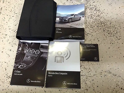 2017 Mercedes Benz C Class Coupe Dueños Operador Manual Juego Fábrica OEM - Imagen 1 de 4