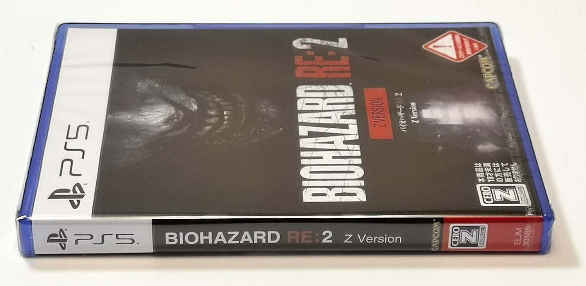 BioHazard RE:2 [Z Version] (PlayStation 5) Japan Import (Multi