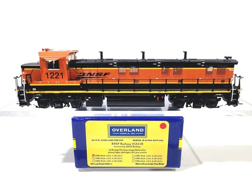 Grupo electrógeno Overland OMI BNSF 3GS21B Burlington Northern #1221 HO latón #AA-1351-1 | Zustand: New: Other (See Details)
