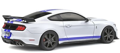 2020 FORD MUSTANG GT500 FAST TRACK OXFORD WHITE 1:18 SCALE BY