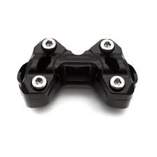 CNC Handlebar Handle Fat Bar Mount Clamp Riser For Ducati M 696 2008-2014 Black