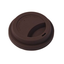 1pc 9.5cm Reusable Silicone Leakproof Cup Lid Cover Tea Coffee Sealing Lid Cover