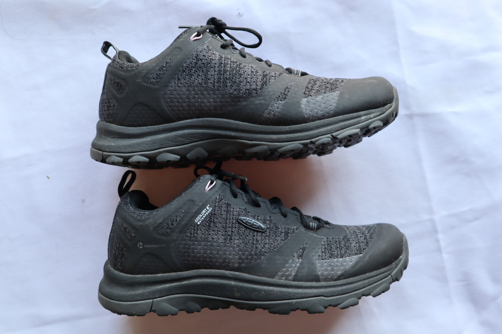 Sneakers nere in tessuto e sintetico KEEN KonnectFit impermeabili Terradora US 8