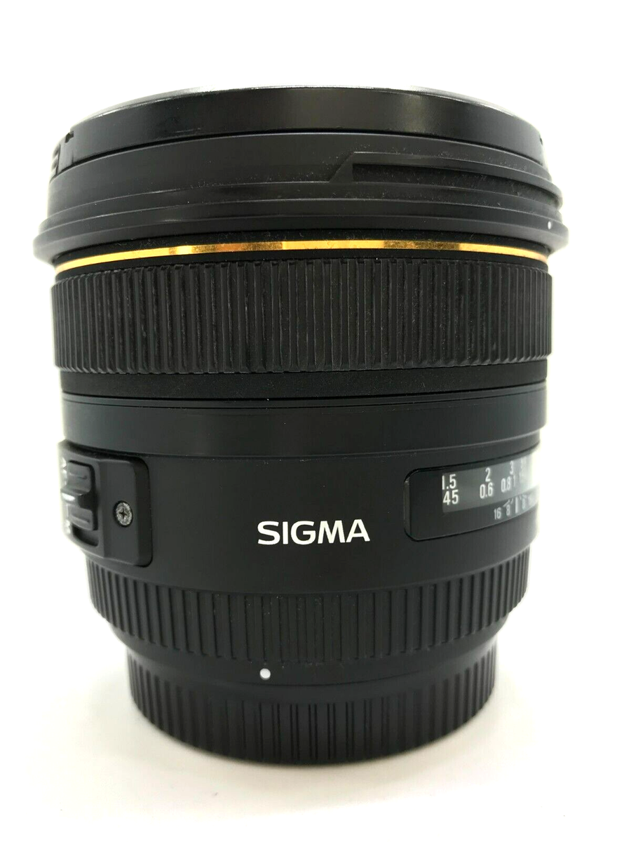Sigma EX 50mm f/1.4 DG HSM AF Lens For Canon EF From Japan [Top