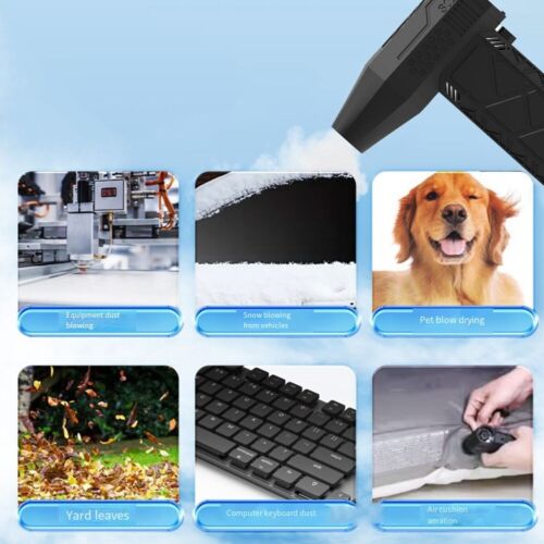 130000RPM Cordless Dust Blower Perfect for Home Office and Automotive Use - Picture 16 of 24
