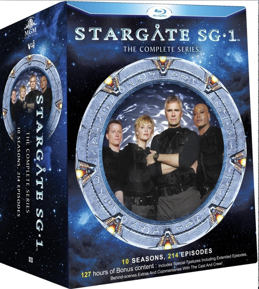 Stargate SG-1 The Complete Series Blu-ray Collection (Seasons 1-10,Region Free) Foto 4 de 4
