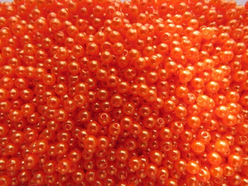 300 x 4mm Faux Pearl Beads. Acrylic. Various Colours. Craft Jewellery Making. UK - Picture 27 of 31
