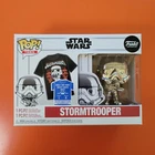 Funko Pop! TEES & POP - STORMTROOPER CHROME - Size L - Star Wars - FREE PRIO SHP
