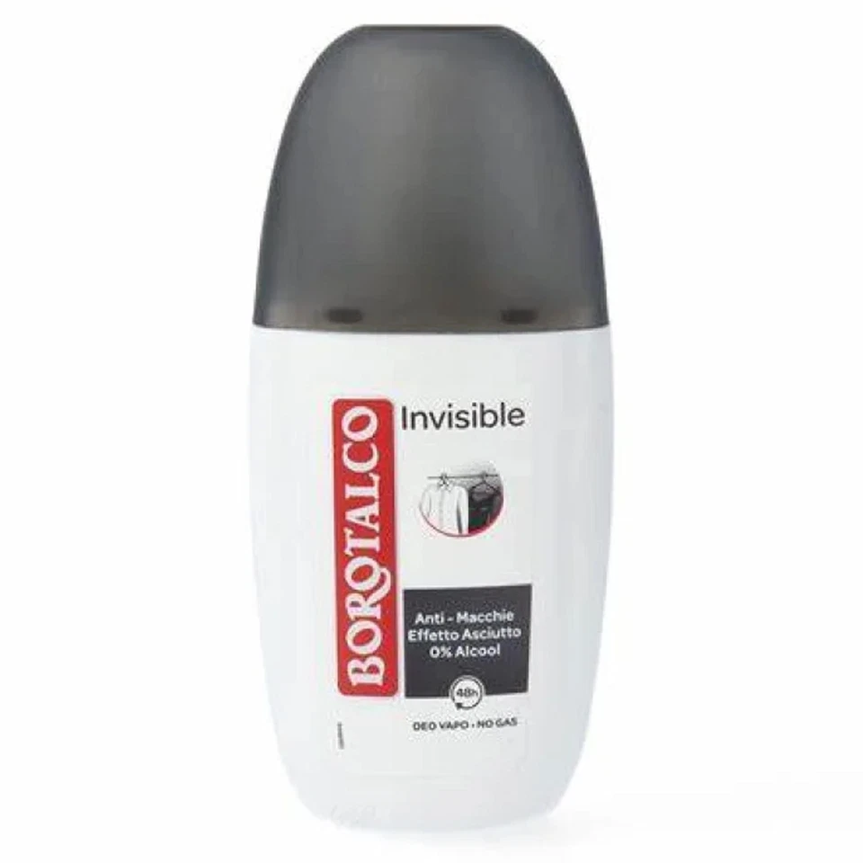 BOROTALCO DEODORANTE VAPO 75ML INVISIBLE GRIGIO