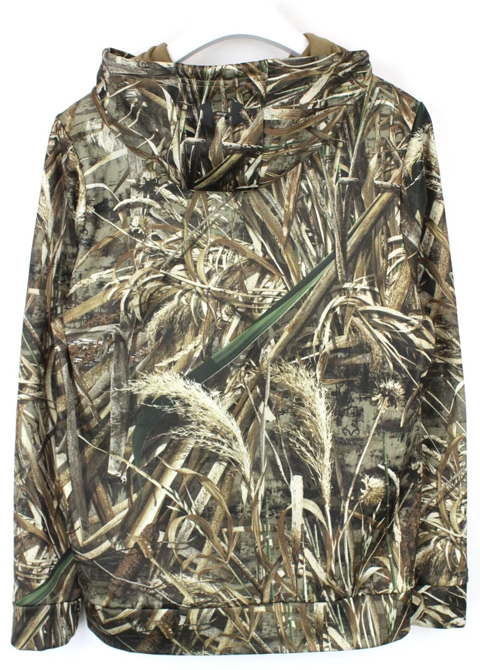 Under Armour Cold Gear Sudadera Hombre Pequeño Jersey Grande Estampado - Imagen 2 de 4