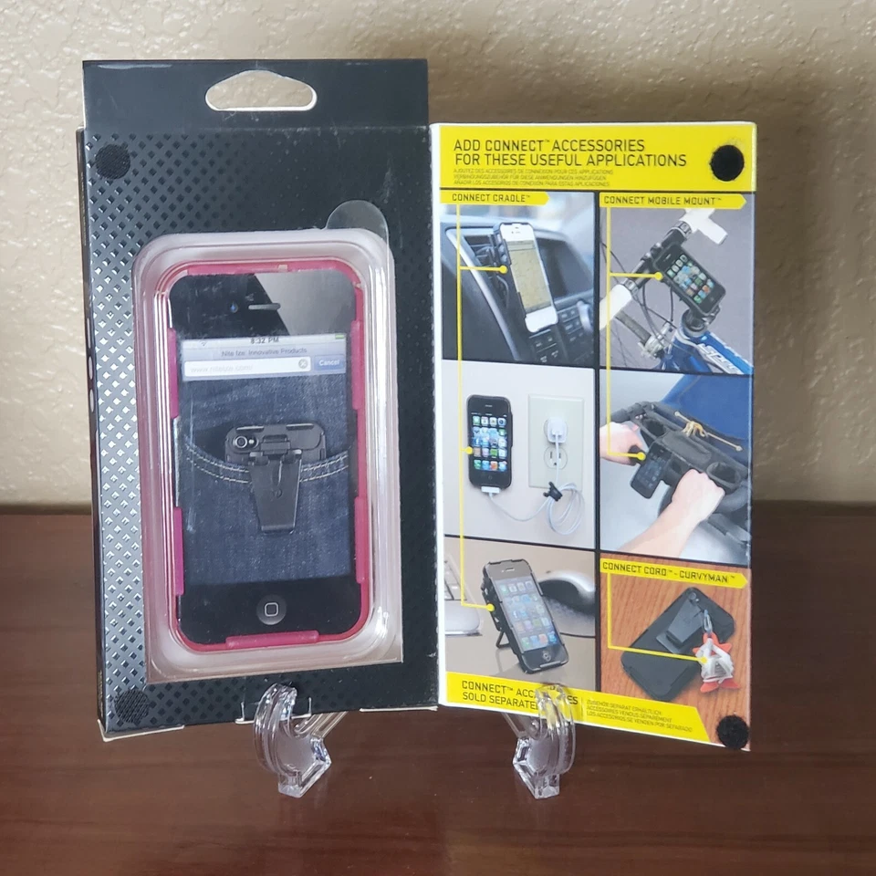 Funda Nite Ize Connect iPhone 4S y 4 Rosa Foto 3 de 3