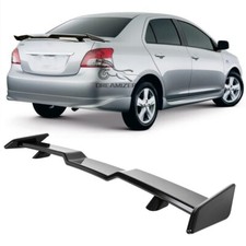For Toyota Yaris 2007 - 2012 Gloss Black Jdm Trd Style Rear Trunk Spoiler Wing For Toyota Yaris 2007 - 2012 Gloss Black Jdm Trd Style Rear Trunk Spoiler Wing