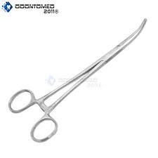 Kelly Hemostat Locking Forceps Curved Tip 6.5" Surgical Instruments