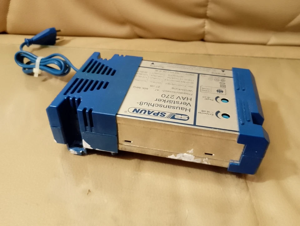 Spaun Hausanschlussverstärker HAV270 Antennen Verstärker ESignal verstärker - Bild 2 von 2