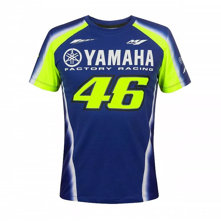 Camiseta Oficial Valentino Rossi Doble Yamaha VR46 - 313909 | eBay