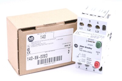 Allen-Bradley CAT 140-MN-0063 man. Motorstarter 10662468198551 Leistungsschalter