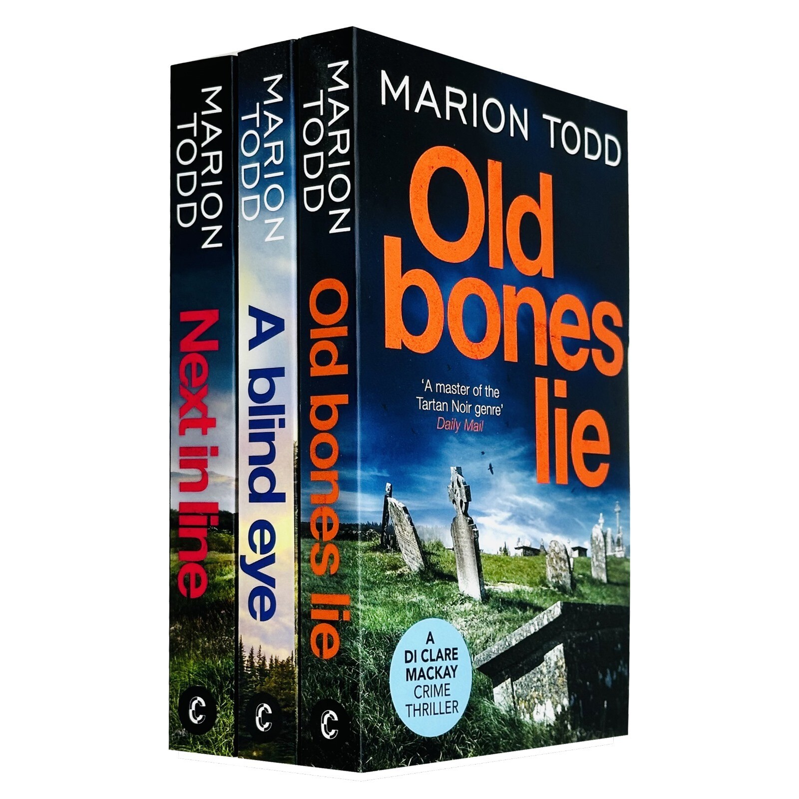 Detective Clare Mackay Series 3 Books Collection Set By Marion Todd Next in Line