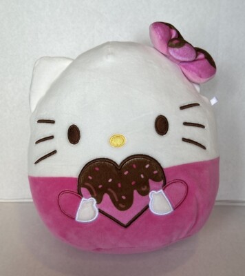 Squishmallows Plush Sanrio Hello Kitty Valentines Day 2024 8 Inches Heart Love