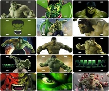 Hulk Novelty Auto Car License Plate