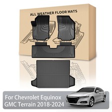 3d Floor Mats Cargo Liners Trunk Mat For 2018-2024 Chevrolet Equinoxgmc Terrain 3d Floor Mats Cargo Liners Trunk Mat For 2018-2024 Chevrolet Equinoxgmc Terrain