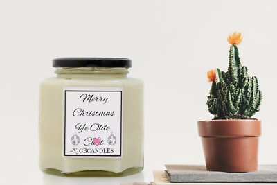Frohe Weihnachten Ye Olde C*nt, Geschenk für Freund, reif, lustiges Geschenk, Kerzen