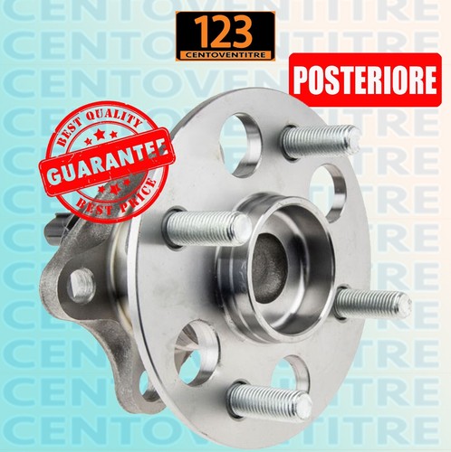 KIT CUSCINETTO RUOTA MOZZO POSTERIORE TOYOTA YARIS P9 P13 DAL 2005 CON ABS - Foto 2 di 7