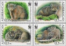 2016  Azerbaijan WWF - Manul MNH