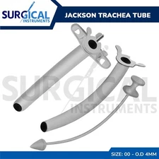 Jackson Trachea Tube Set Surgical Medical Instruments Size #00 German Grade
