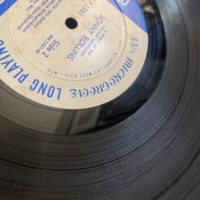SONNY ROLLINS A Night At The Village Vanguard BLUE NOTE 1581
