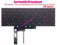 New US backlit keyboard for MSI Katana GF76 11SC 11UC 11UD 11UE 11UEK 12UE 12UGS