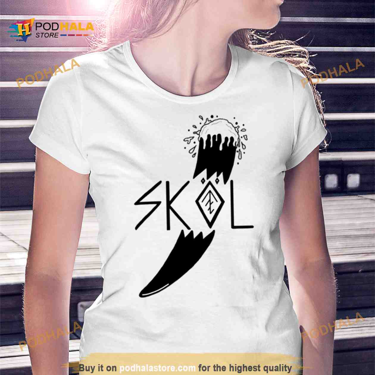 Skol Lets Drink As The Vikings Of Valhalla Berserker Shirt