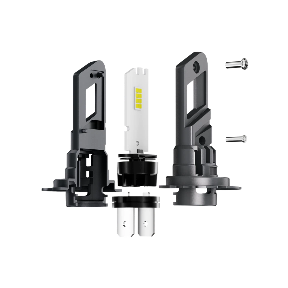 For Motorcycle H7 6500K LED Hi/Lo Beam Front Bulbs Super White Headlight AUXBEAM - Image 2 of 4