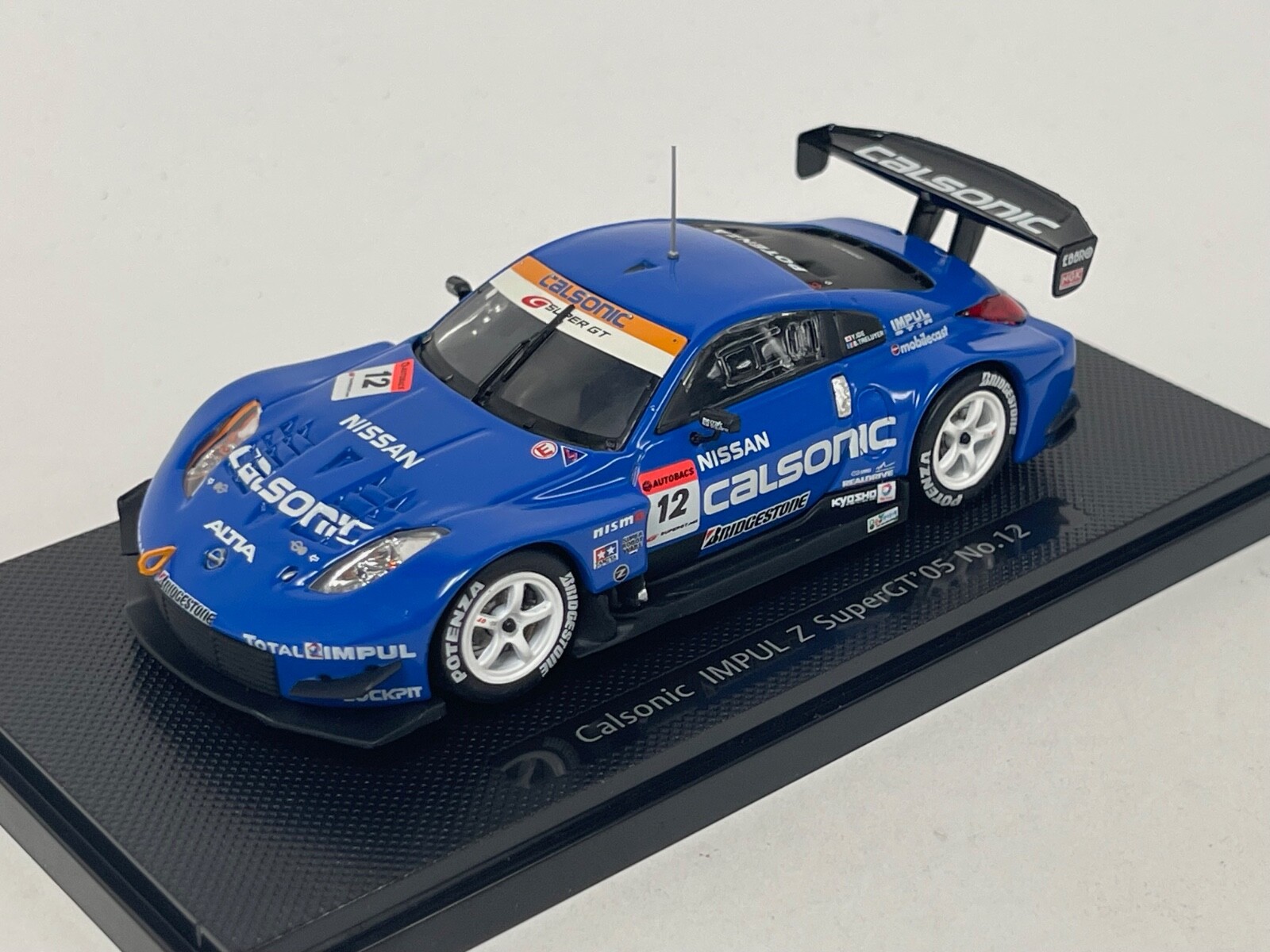 1/43 Ebbro Calsonic Impul Nismo Nissan Z JGTC 2005 Car #12 #689 CS1039