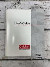1996 Quicken Version 7 For Macintosh User's Guide Intuit Paperback Book Manual