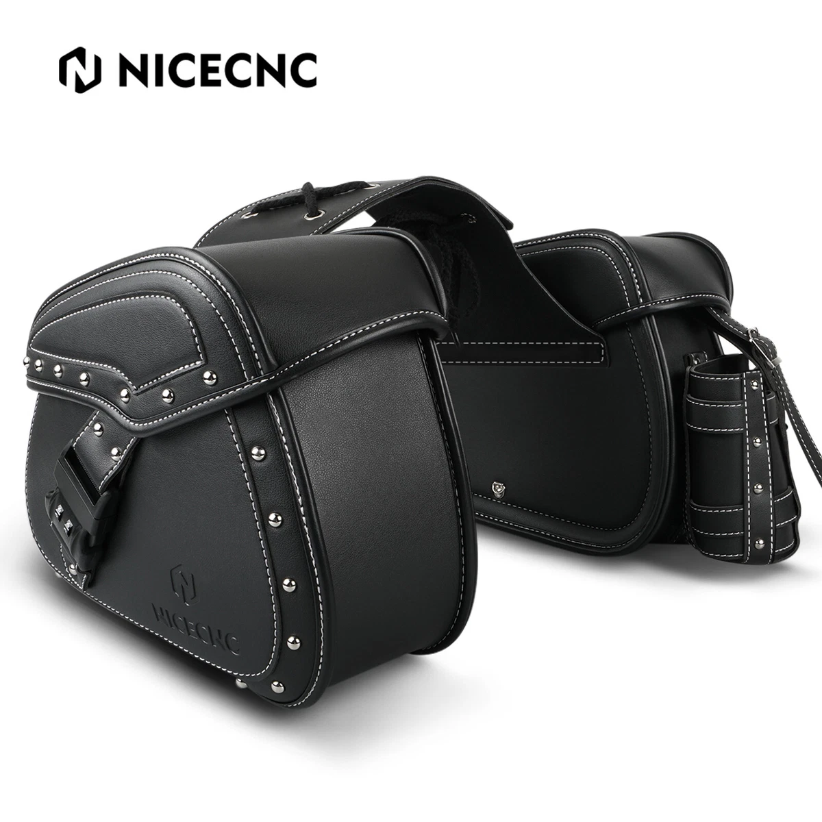 Cheap leather deals saddlebags