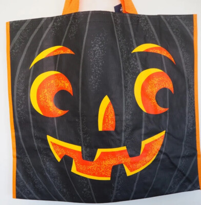 HALLOWEEN PUMPKIN🎃Trick or Treat Reusable Shopping Tote Bag