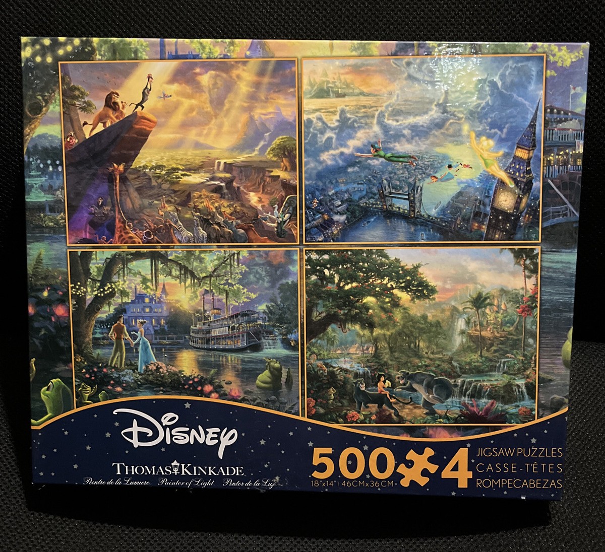 DISNEY THOMAS KINKADE 500 PCS X 4 PUZZLES | eBay