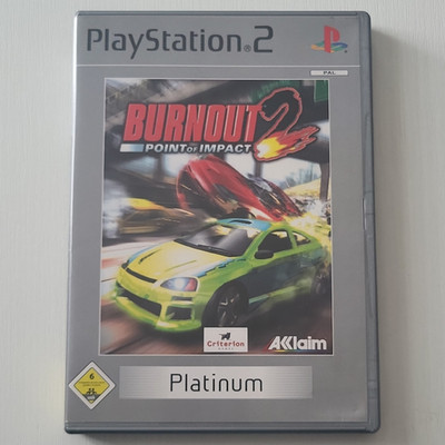 Acclaim Burnout 2: Point of Impact   Sony PlayStation 2 PS2, PAL, USK 6