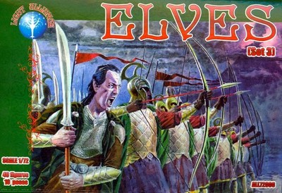 Dark Alliance Figures 1/72 ELVES Figure Set #3