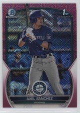 2023 Bowman Chrome Prospects Mega Box Pink Mojo Refractor /199 Axel Sanchez x2o