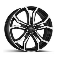1X Dezent Dezent Tv Dark Black Polished 7.0Jx18 5X112 ET22