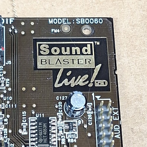 Creative Sound Blaster Live! SB0060 5.1ch PCI Soundkarte - Bild 2 von 6