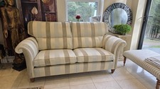 Handmade DURESTA sofa and Footstool Rrp £5300
