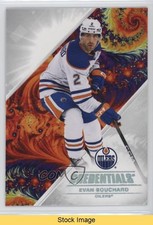 2024-25 Upper Deck Credentials Fractal Evan Bouchard #2 READ 0sp6
