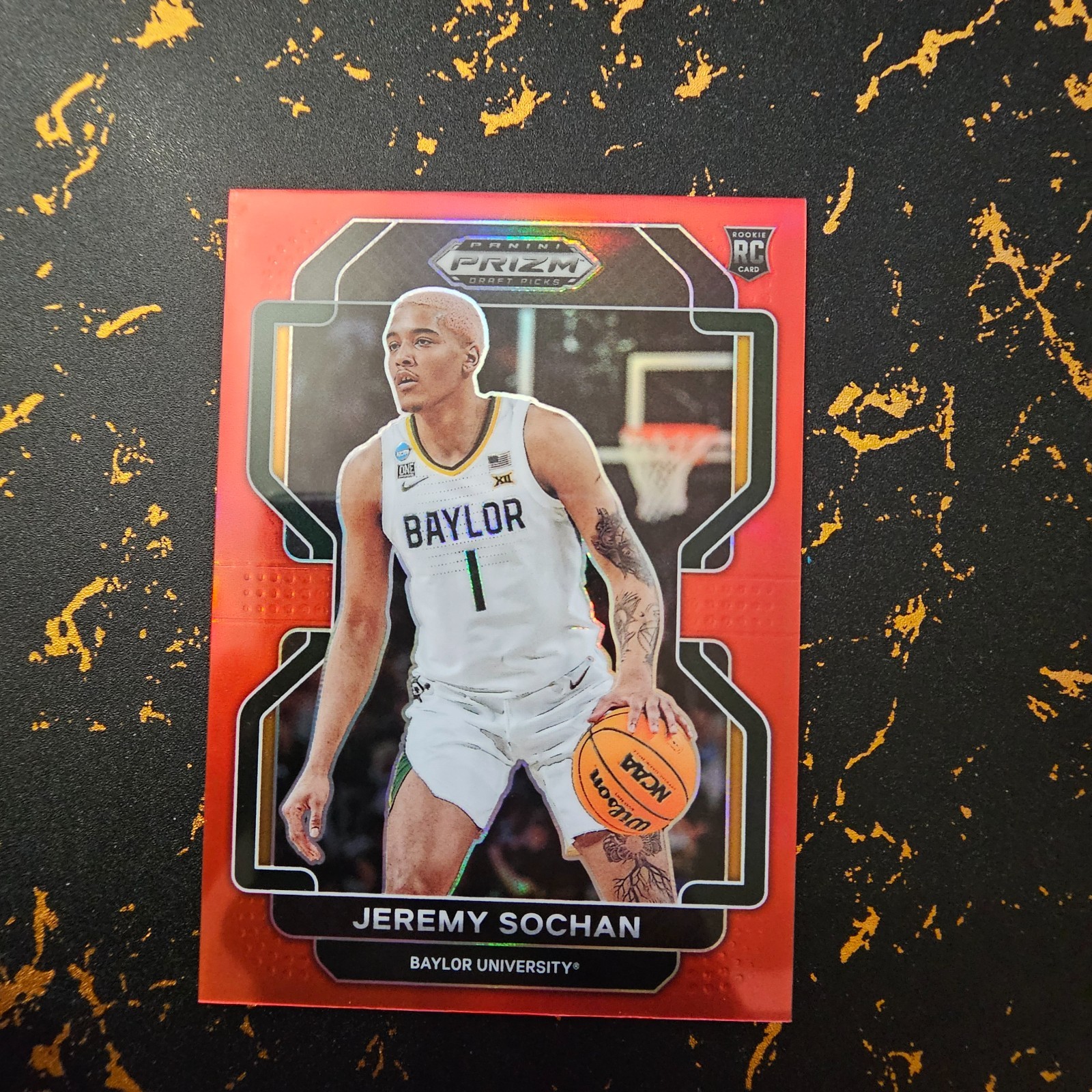 2022 Panini Prizm Draft Picks - Jeremy Sochan /299