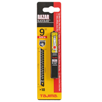 Tajima Razar Black Ersatzklingen 9Mm, Spender Mit 10 Klingen
