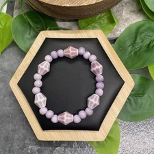 Handmade Ceramic Bead Beaded Stackable 6  Plus Stretch Bracelet New B18