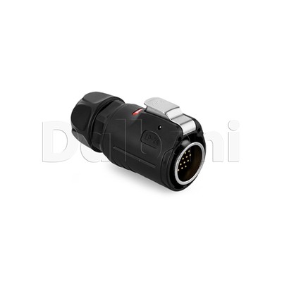 24 Pin Male Quick Connect Waterproof In-Line Power Connector