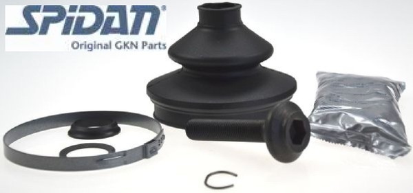 Spidan 26249 Faltenbalgsatz FüR Antriebswelle Achsmanschette Set Satz FüR Audi-image
