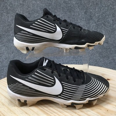 Nike Hyperdiamond 3 Keystone Softball Cleats Womens 9.5 Black White AO7920-001